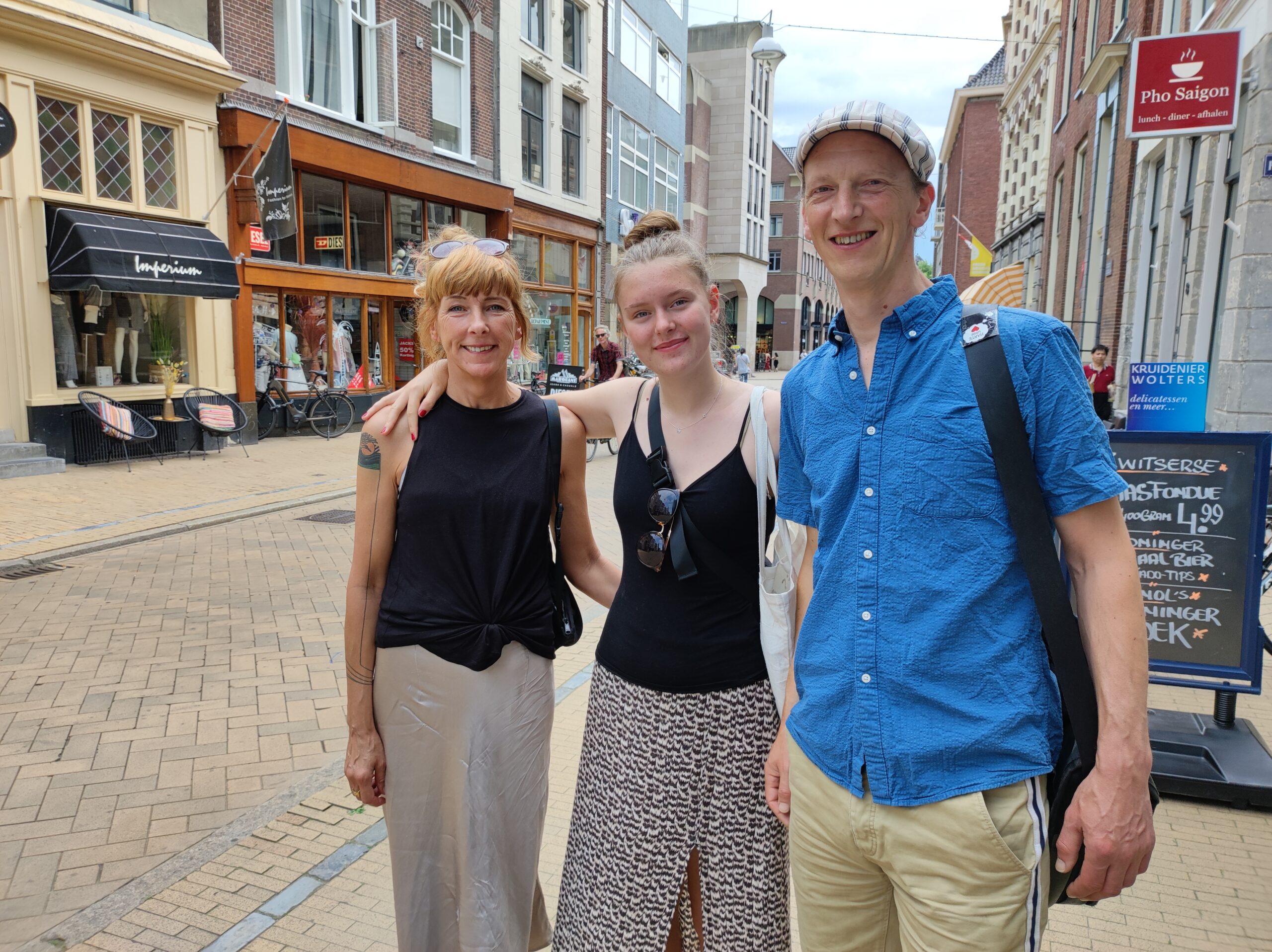 Kitty, Liska en Thomas Martin