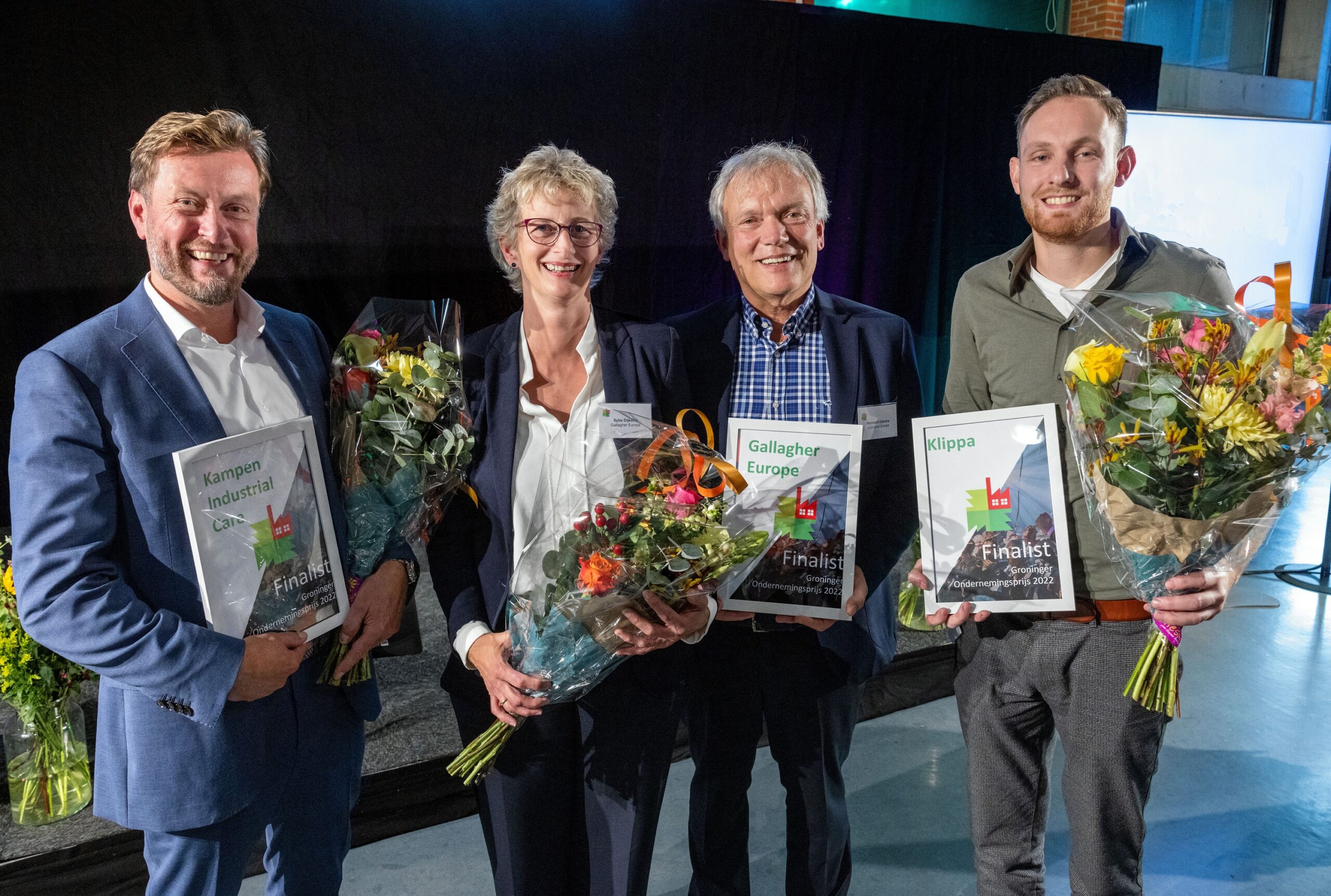 Gallagher Europe, Kampen Industrial Care en Klippa: drie finalisten van de Groninger Ondernemingsprijs 2022