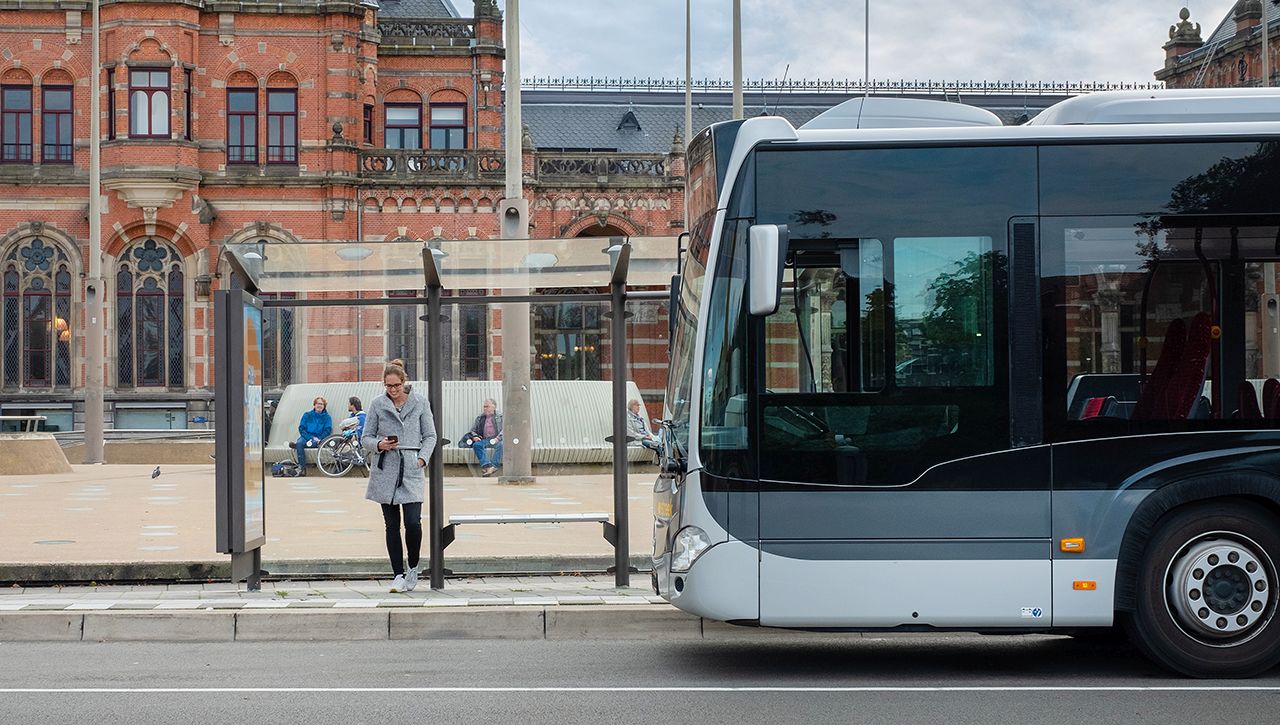 Ook vandaag minder bussen door staking chauffeurs