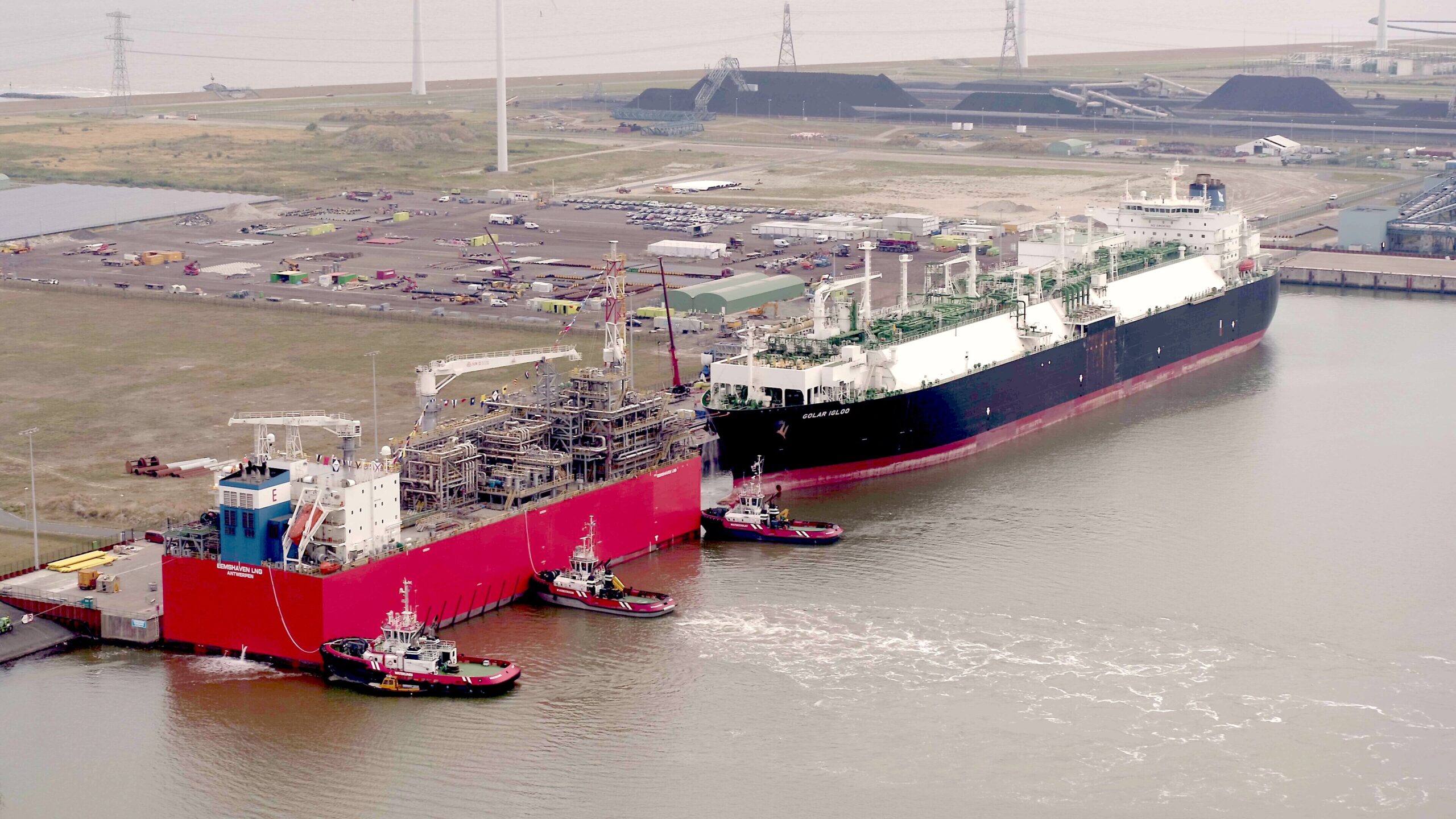 Gasunie en Eemshaven leveren huzarenstukje: LNG snel als alternatief voor Russisch gas